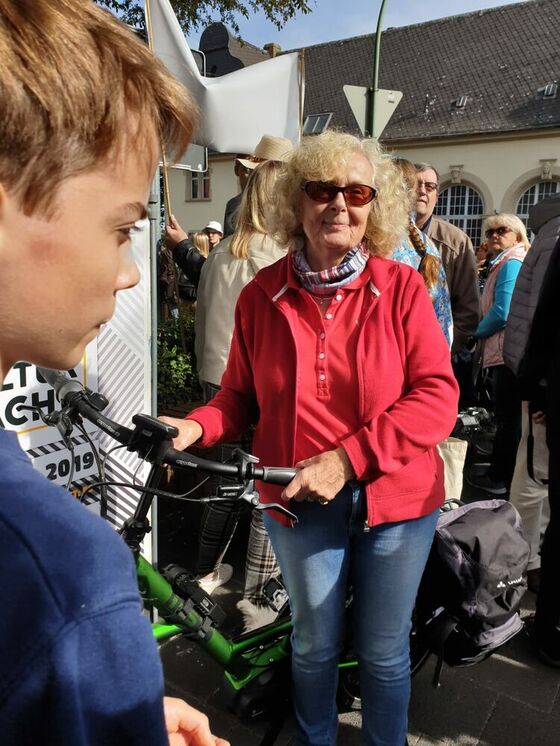 Ellen Dietz bei "Friday for Future"