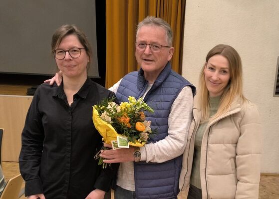 Hanskurt Fröhlich wird verabschiedet